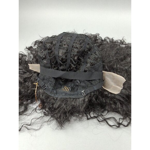 Antonella Wig #1B Off Black Long Wavy Melted Hairline Synthetic Lace Front - Picture 7 of 10